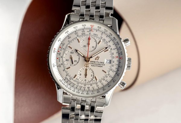 Breitling A2432212/G571 Navitimer World Stainless Steel Navitimer Bracelet