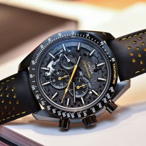 Omega 311.92.44.30.01.001 Speedmaster Moonwatch Chronograph Watch Apollo 8 Dark Side Of The Moon