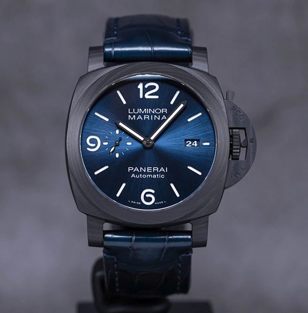 Panerai PAM01313 Luminor Marina Blue Dial 44mm Stainless Steel Watch