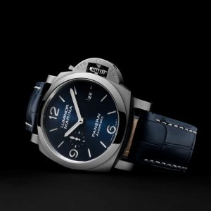 Panerai PAM01313 Luminor Marina Blue Dial 44mm Stainless Steel Watch