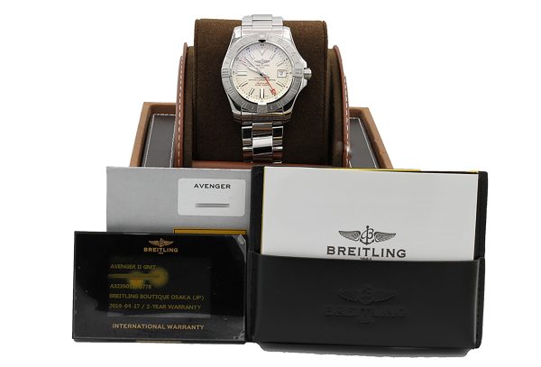 Breitling A3239011/G778 Avenger II GMT Stainless Steel Bracelet