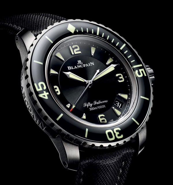 Blancpain Fifty Fathoms Automatique Black Dial Men’s Watch