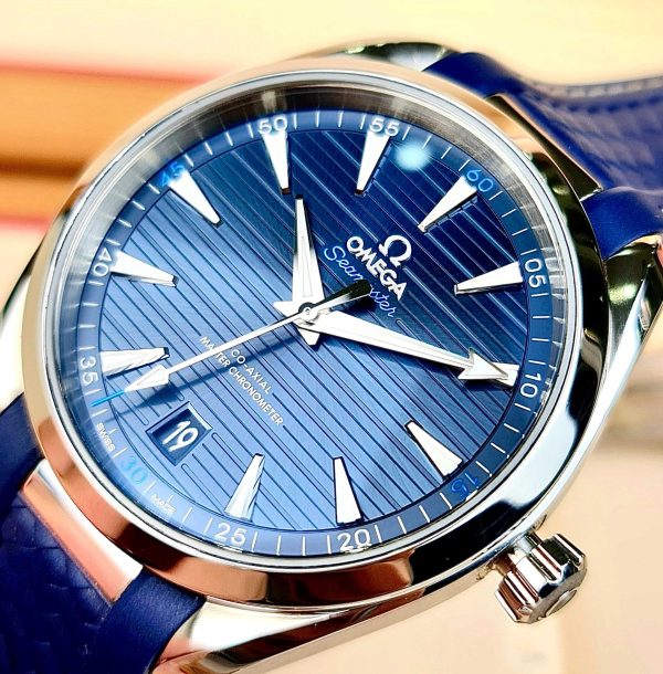 Omega Seamaster Aqua Terra Automatic Blue Dial Men’s Watch 220.12.41.21.03.001