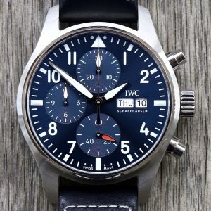 IWC Pilot Chronograph Automatic Blue Dial Men’s Watch IW388101