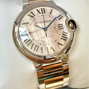 CARTIER Ballon Bleu de Gold and Steel Medium Watch Item No. W6920033