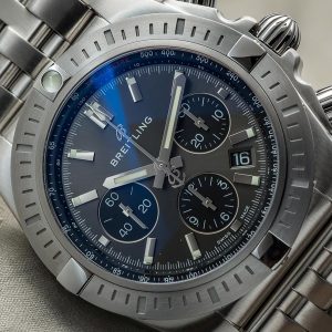 Breitling AB0115101F1A1 Chronomat B01 Chronograph 44 Stainless Steel Anthracite Dial