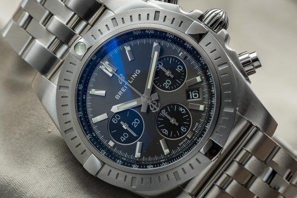 Breitling AB0115101F1A1 Chronomat B01 Chronograph 44 Stainless Steel Anthracite Dial