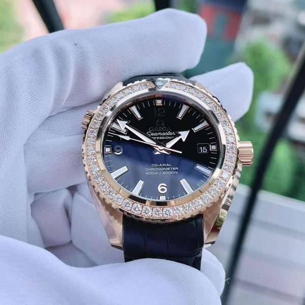 Omega Seamaster Planet Ocean Diamond Rose Gold