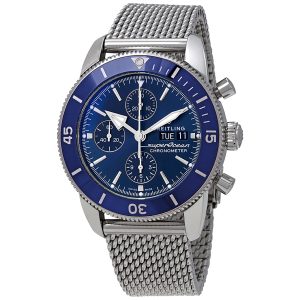 BREITLING Superocean Heritage II Blue Dial Men’s Watch Item No. A13313161C1A1 44mm