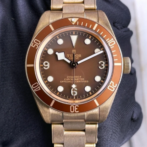 Tudor Black Bay Fifty Eight BB58 Bronze Bracelet Mens Watch Brown Dial 39 Swiss