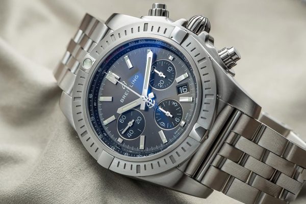 Breitling AB0115101F1A1 Chronomat B01 Chronograph 44 Stainless Steel Anthracite Dial