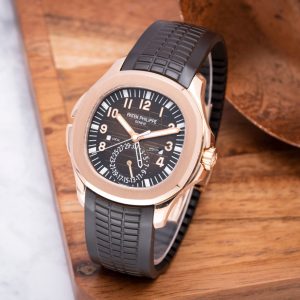 Patek Philippe Aquanaut Travel Time Rosegold Plated 5164R-001