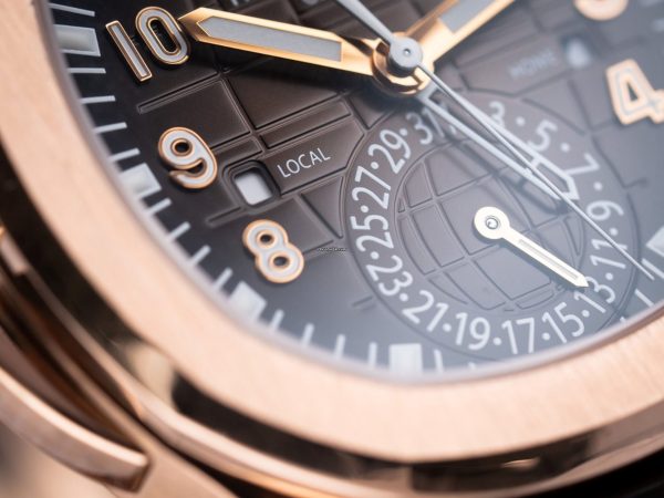 Patek Philippe Aquanaut Travel Time Rosegold Plated 5164R-001