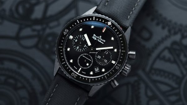 Blancpain 5200-0130-b52a Fifty Fathoms Bathyscaphe Flyback Chronograph 43mm Watch