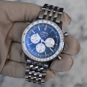 BREITLING Navitimer B01 Chronograph Automatic Blue Dial Men’s Watch Item No. AB0137211C1A1