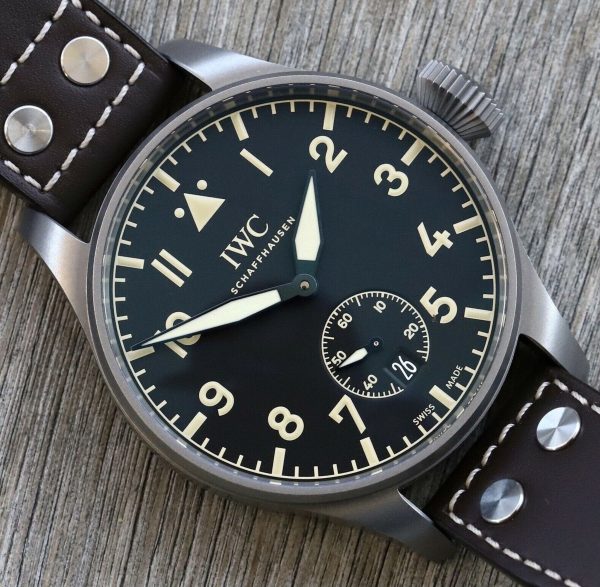 IWC Big Pilots Heritage Black Dial Automatic Men’s Watch