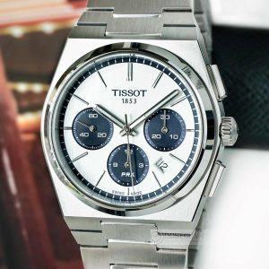 TISSOT PRX Chronograph Automatic White Dial Men’s Watch Item No. T1374271101101