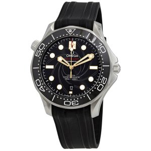 OMEGA  Seamaster Black Dial Men’s Watch  210.22.42.20.01.004