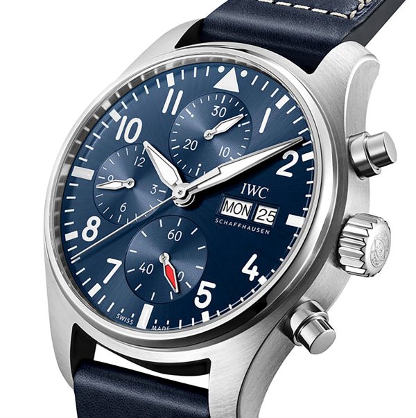 IWC Pilot Chronograph Automatic Blue Dial Men’s Watch IW388101