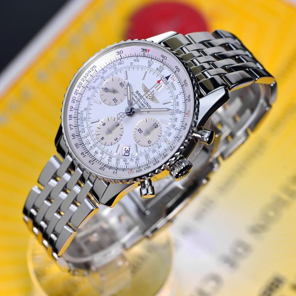 BREITLING Navitimer Chronograph Automatic Silver Dial Men’s Watch Item No. A2332212/G533.442A