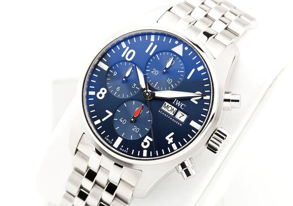 IWC Pilot Chronograph 41 Automatic Blue Dial Men’s Watch IW388102