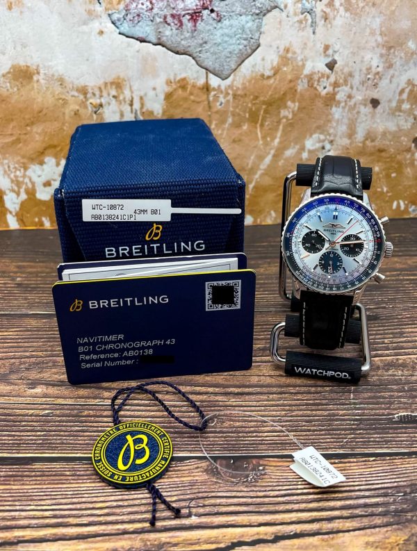 Breitling Navitimer B01 Chronograph Ice Blue – 43mm