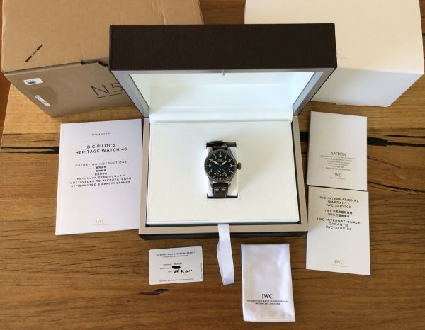 IWC Big Pilots Heritage Black Dial Automatic Men’s Watch