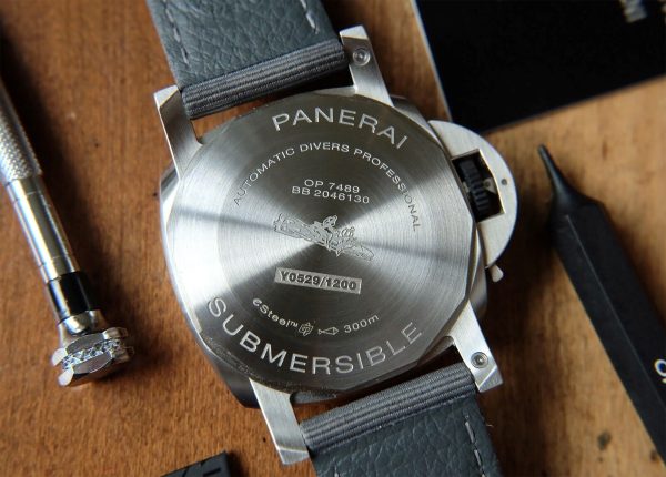 PANERAI Submersible PAM01288 QuarantaQuattro Grigio Roccia 44mm Watch