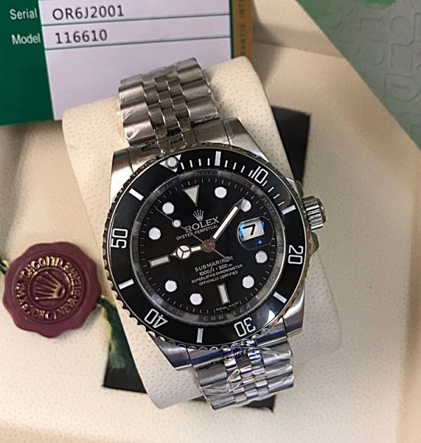 ROLEX  Submariner Black Dial Men’s Watch BKSO Item No. 126610LN