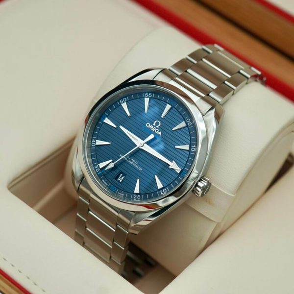 OMEGA Seamaster Aqua Terra Automatic Blue Dial Men’s Watch Item No. 220.10.41.21.03.001