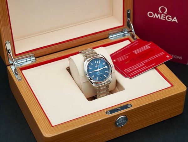 OMEGA Seamaster Aqua Terra Automatic Blue Dial Men’s Watch Item No. 220.10.41.21.03.001