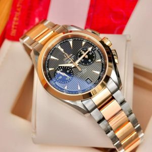 Omega Aqua Terra 150m Co-axial Chronometer Gmt Chronograph