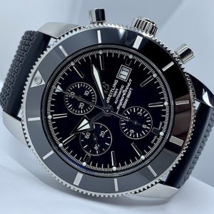 BREITLING Superocean Heritage II Chronograph Automatic Chronometer Black Dial Men’s Watch Item No. A13313121B1S1