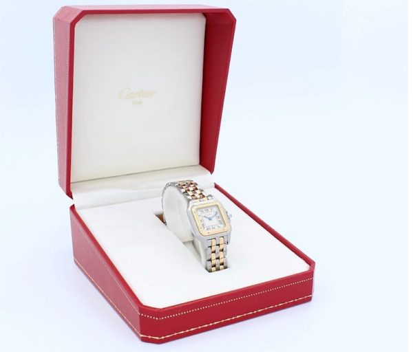 CARTIER Panthere de Silver Dial Ladies Watch Item No. W2PN0006