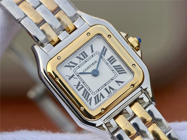 CARTIER Panthere de Silver Dial Ladies Watch Item No. W2PN0006