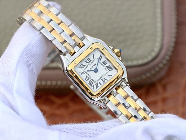 CARTIER Panthere de Silver Dial Ladies Watch Item No. W2PN0006