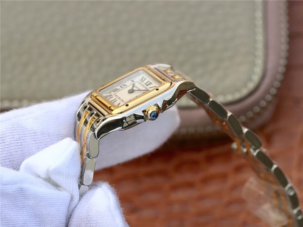 CARTIER Panthere de Silver Dial Ladies Watch Item No. W2PN0006