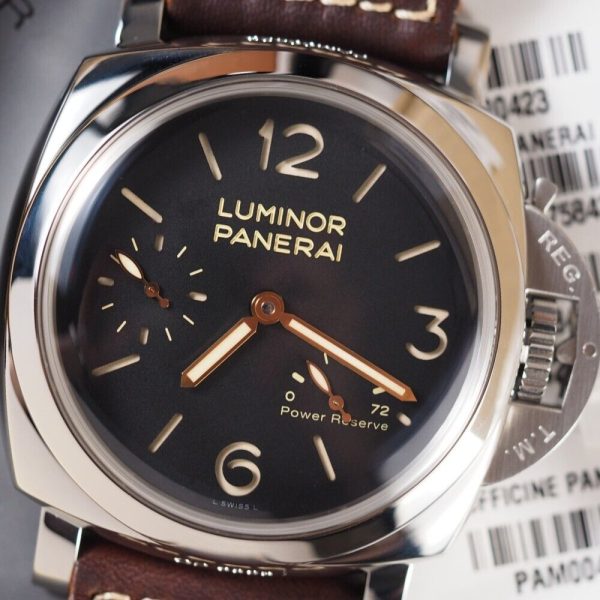 PANERAI Luminor 8 Days Power Reserve Men’s Hand Wound Watch Item No. PAM00795