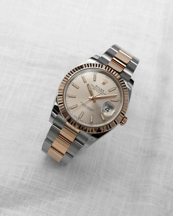 Rolex Rolex DateJust 41 Diamond and Rose Gold Jubilee 126331