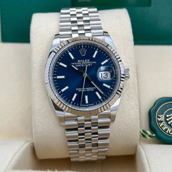 Rolex Datejust 36 Blue Dial Watch 126234-0017