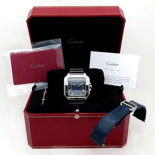 Santos Dumont WSSA0013 Cartier Watch.