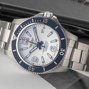 BREITLING Superocean Automatic Chronometer Silver Dial Men’s Watch Item No. A17375E71G1A1