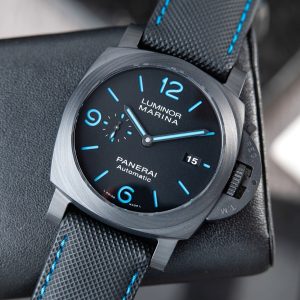 Panerai Luminor Marina Carbotech UNWORN Black Blue Automatic Pam1661