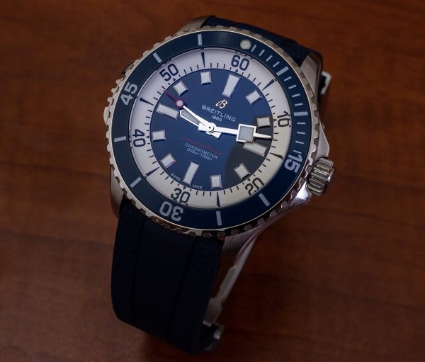 Breitling Superocean Blue Dial Men’s Watch Item No. A17378E71C1S1