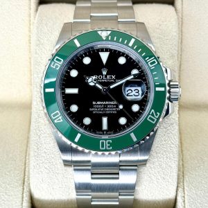 Rolex Submariner Date Ceramic Green Starbucks Kermit 41mm Stainless Steel Watch 126610LV