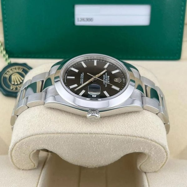 Rolex Datejust 41 Watch 126300-0011 Black Dial