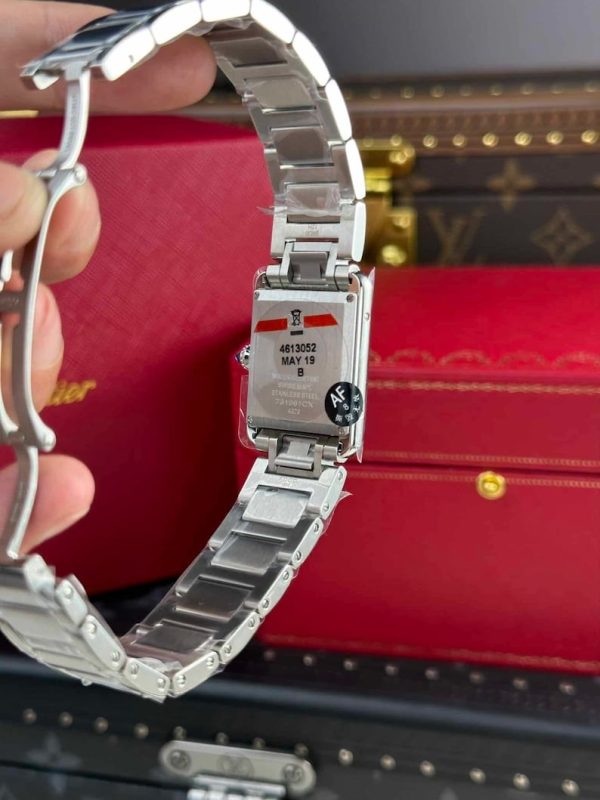 Cartier Tank Must Wsta0052 Large Model Quartz Steel Bracelet