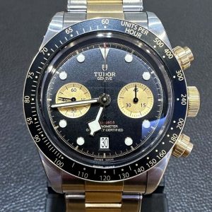 TUDOR Black Bay Chronograph Automatic Black Dial Men’s Watch Item No. M79363N-0001