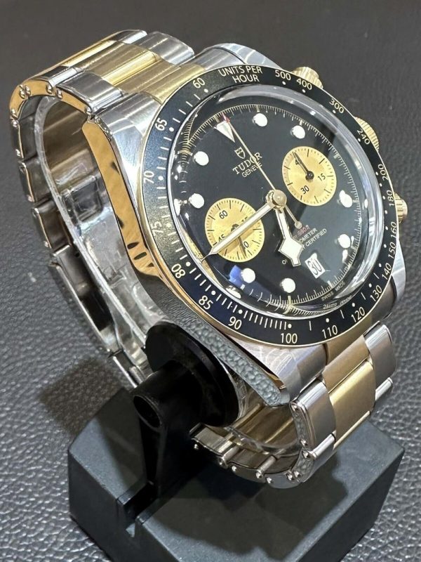 TUDOR Black Bay Chronograph Automatic Black Dial Men’s Watch Item No. M79363N-0001