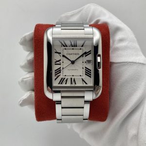 Cartier Tank Anglaise XL Steel Mens Watch W5310008